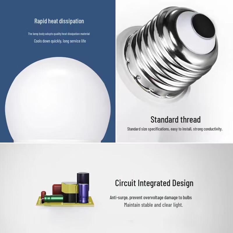 BULL E27 LED Pillar Light Bulb