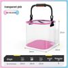 Foldable EVA Multipurpose Fish Tank & Breeding Bucket - Transparent Outdoor Fishing Gear