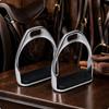 Legeringsmetall Ridetrense med Riller | Grepsvennlig, Elegant, Hesteutstyr, for Daglig Trening