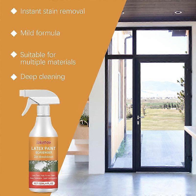 Torkad Färg BORTTAGARE Sprayfärg Rengöring Varnish BORTTAGARE Professionell Fläckborttagare Betongfärg BORTTAGARE Med Svamp Latex