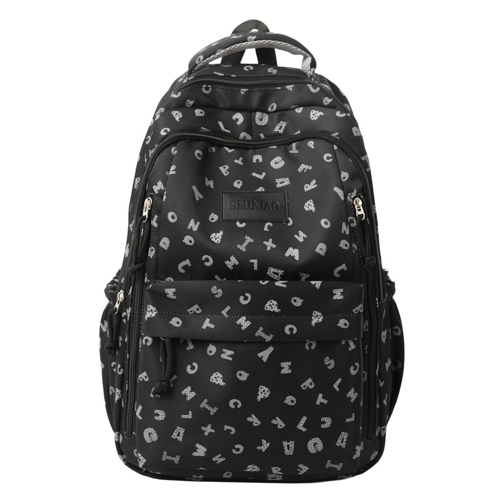 Korean Version Backpack Ins, Niche Art Versatile Student Backpack, Junior High School Campus Travel Backpack, Women's High-end Feel