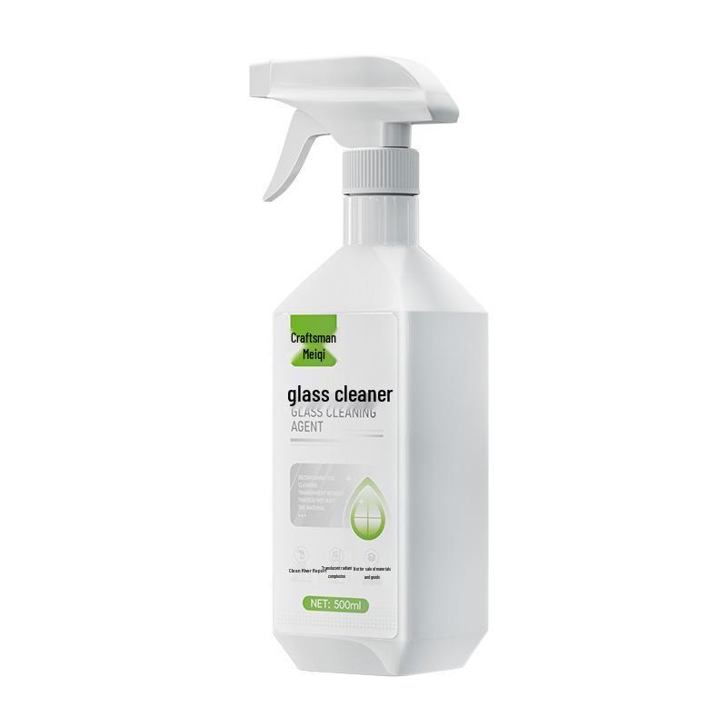 Glass & Mirror Cleaning Liquid - Removes Dust, Water Stains, and Oil Film