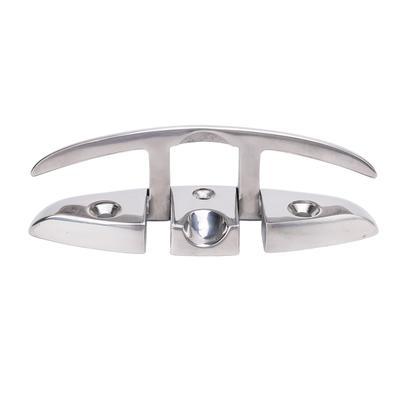 5in Boat Folding Cleats Heavy Duty 316 Stainless Steel Flip Up Dock Cleat for Yacht Speedboat Fishing Boat