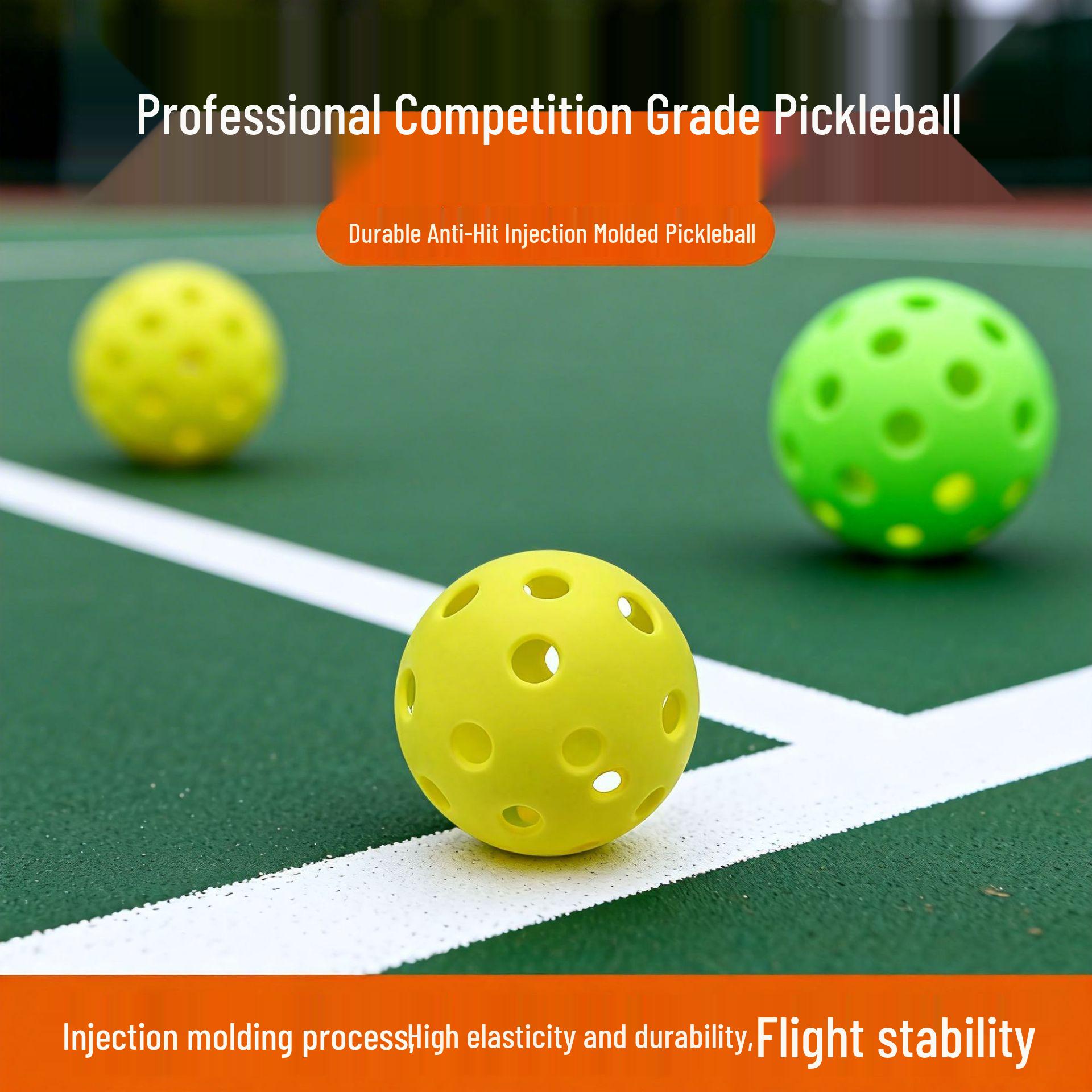 

Pikeball Outdoor 40-Hole Pickleball for Training and Competition розовый