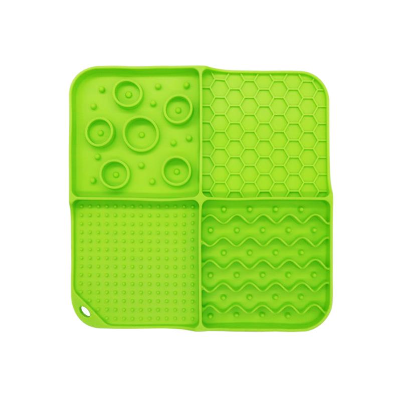 

Многофункциональный коврик для вылизывания и миска для еды для кошек и собак 208x208x25mm