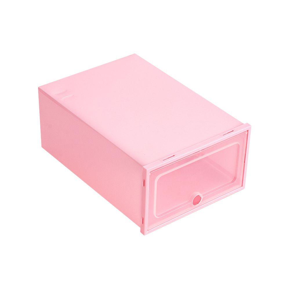 Minimalistisches Design Schubladen-Schuhkarton Staubdichter Schuhaufbewahrungsorganizer für Heimorganisation