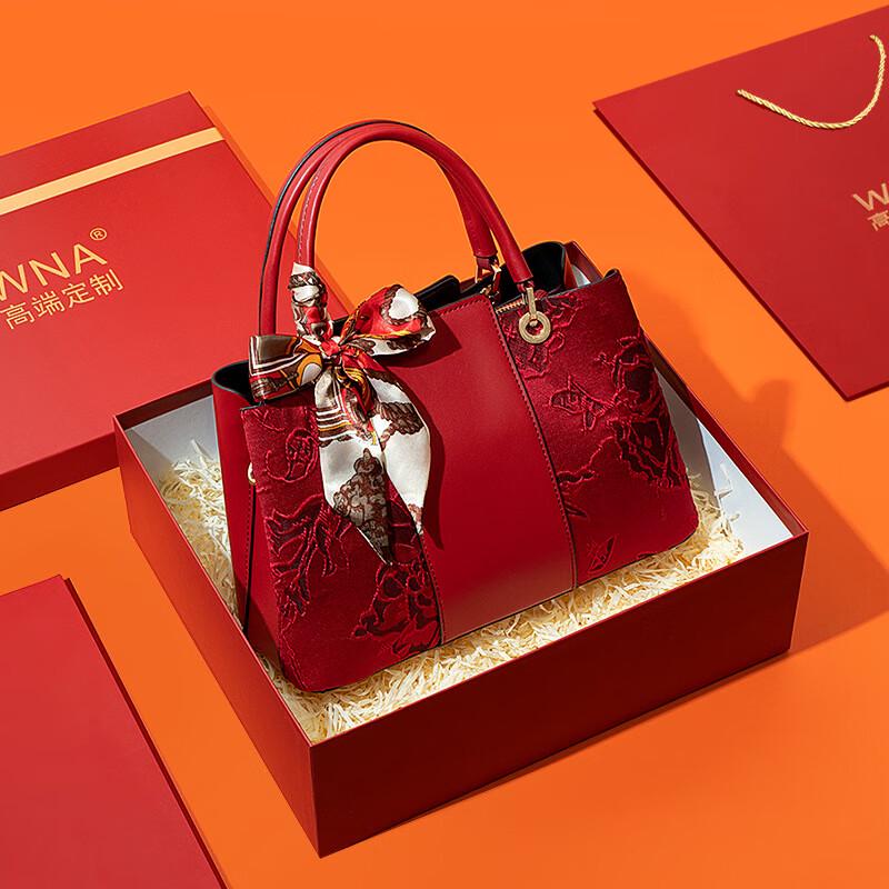 REWELL 2025 Женская сумка-тоут большого объема в китайском стиле