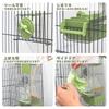 Bird Bird Food Cage Parakeet Automatic Bird Small House Sitting Feeder, Feeder, Mounted, Feeder, Feeder, Birds, Sparrows, Feeding, (Green)