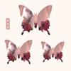 12pcs 3D Mirror Butterfly Wall Stickers Removable DIY Wall Painting Party Wedding Decoration Living Room Decals Home Room Decor