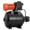 1,1 PS Flachbrunnenpumpe mit Druckbehälter, 230V 5000 LPH, Kunststoff-Bewässerungs-Jetpumpe mit 19 L Tank, Automatisches Wasserversorgungs- und Transfer-System,