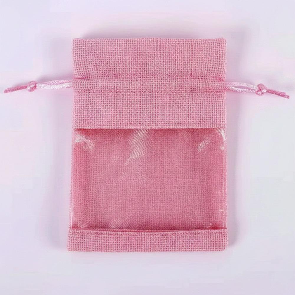 1/10PCS Washable Storage Bags Cotton Linen Burlap Gift Bags Gift Drawstring Bags For Gift Giving