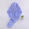 Quick Drying Hair Towel Women's Bathroom Accessories Care Hat Strap Buckle Sauna Towel
