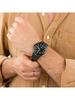Fossil Men's Quartz Stainless Steel Three-Hand Watch, Featuring a Stainless Steel Case and Scratch-resistant Glass, Model FS5697.