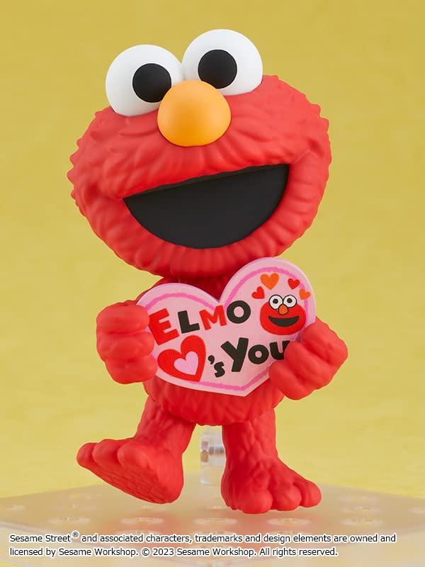 Nendoroid Sesame Street Elmo plasticky malovaná pohyblivá figurka bez měřítka