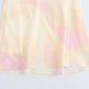 2025 New Summer Women's Metal Fabric Silk Satin Texture Dress
