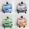 Eggshell Cute Backpack With Ship Printing Design For Preschool Children Use