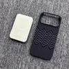 Applicable to iphone16promax mobile phone case half pack Kevlar carbon fiber magnetic suction Apple 17 anti-drop protective case