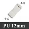 4 6 8 10 12 14 16mm OD Tube PU PG Straight Pneumatic Air Fitting Push in Connect Quick Release Variable Diameter PG14-12 16-12