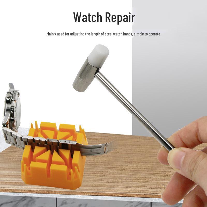 Easter Egg DIY Rubber Double-headed Mini Hammer for Watch Repair
