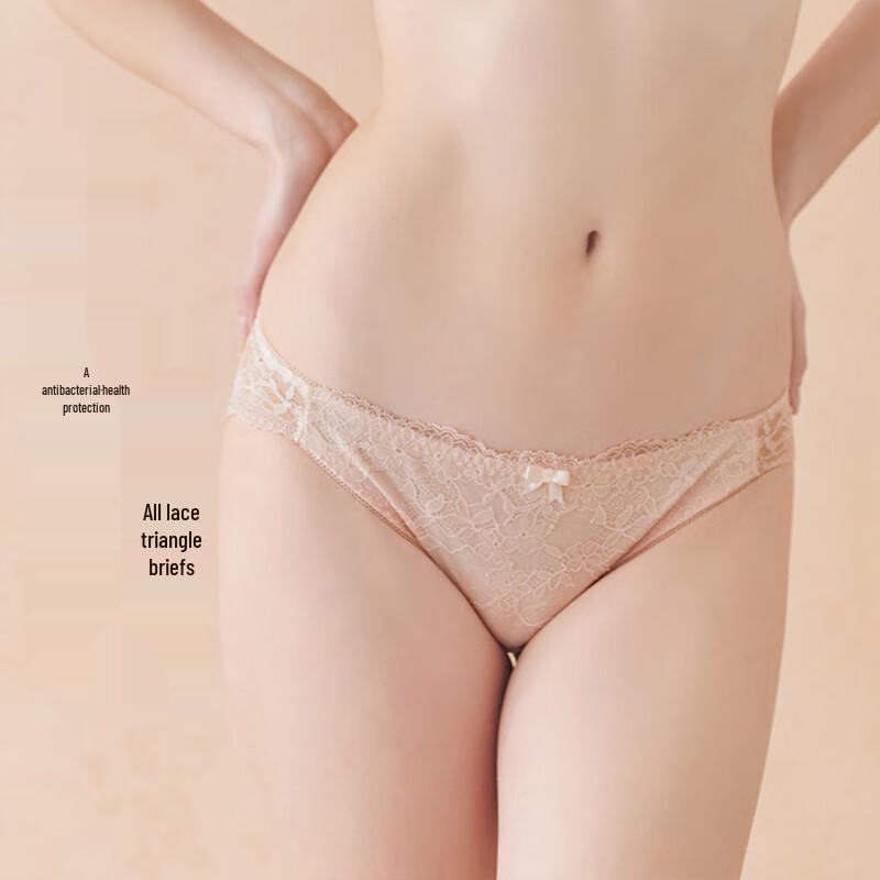 

Wacoal All-Lace Breathable Mid-Low Rise Briefs UP34F5 M