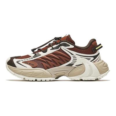 Star Moon 2 Comfortable Versatile Non-Slip Wear-Resistant Low-Top Dad Shoes Men Sneaker Brown White 912438811-7