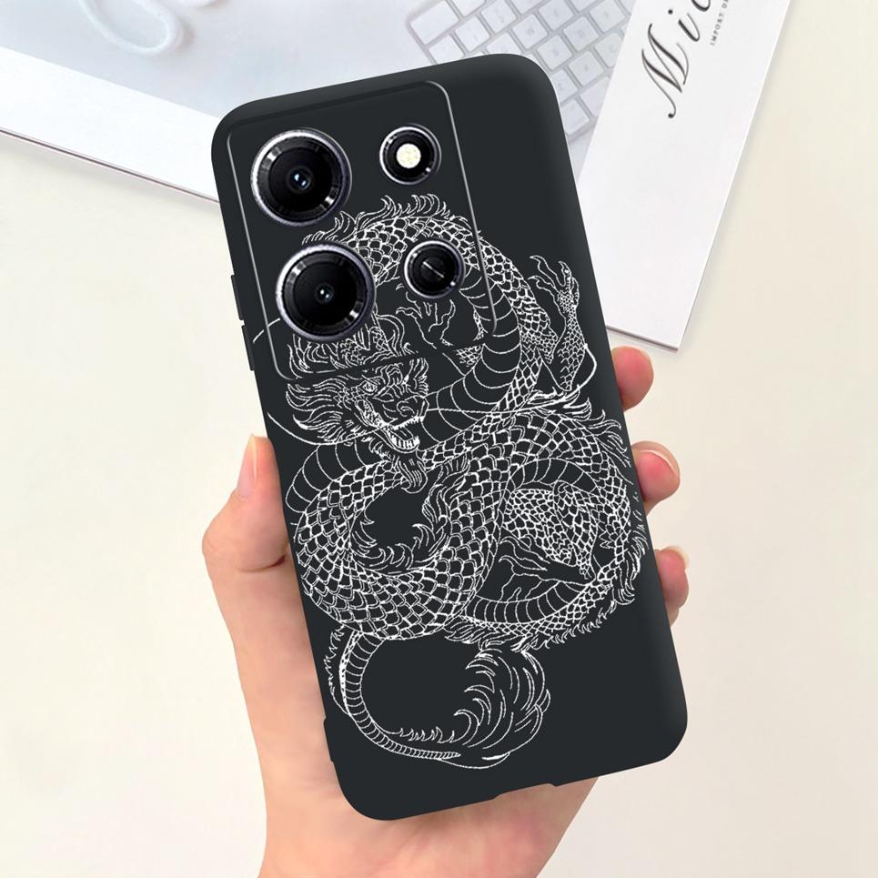 

For Infinix Note 30i Note 30 Pro 30 vip Note30 4G 5G Phone Cover Moon Night Cartoon Cool Style Soft Silicone For Note30i Bumper Infinix Note30 4G 5G