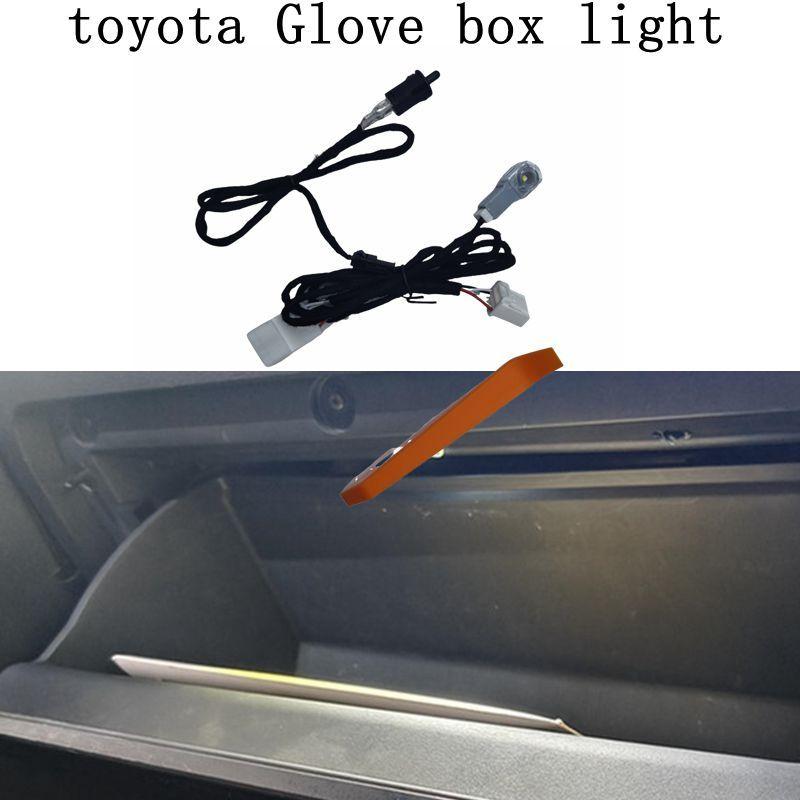 For toyota rav4 xa50 -2024 corolla altis/cross -2024 LED Car Glove Box Light Storage Compartment Light Lamp With switch
