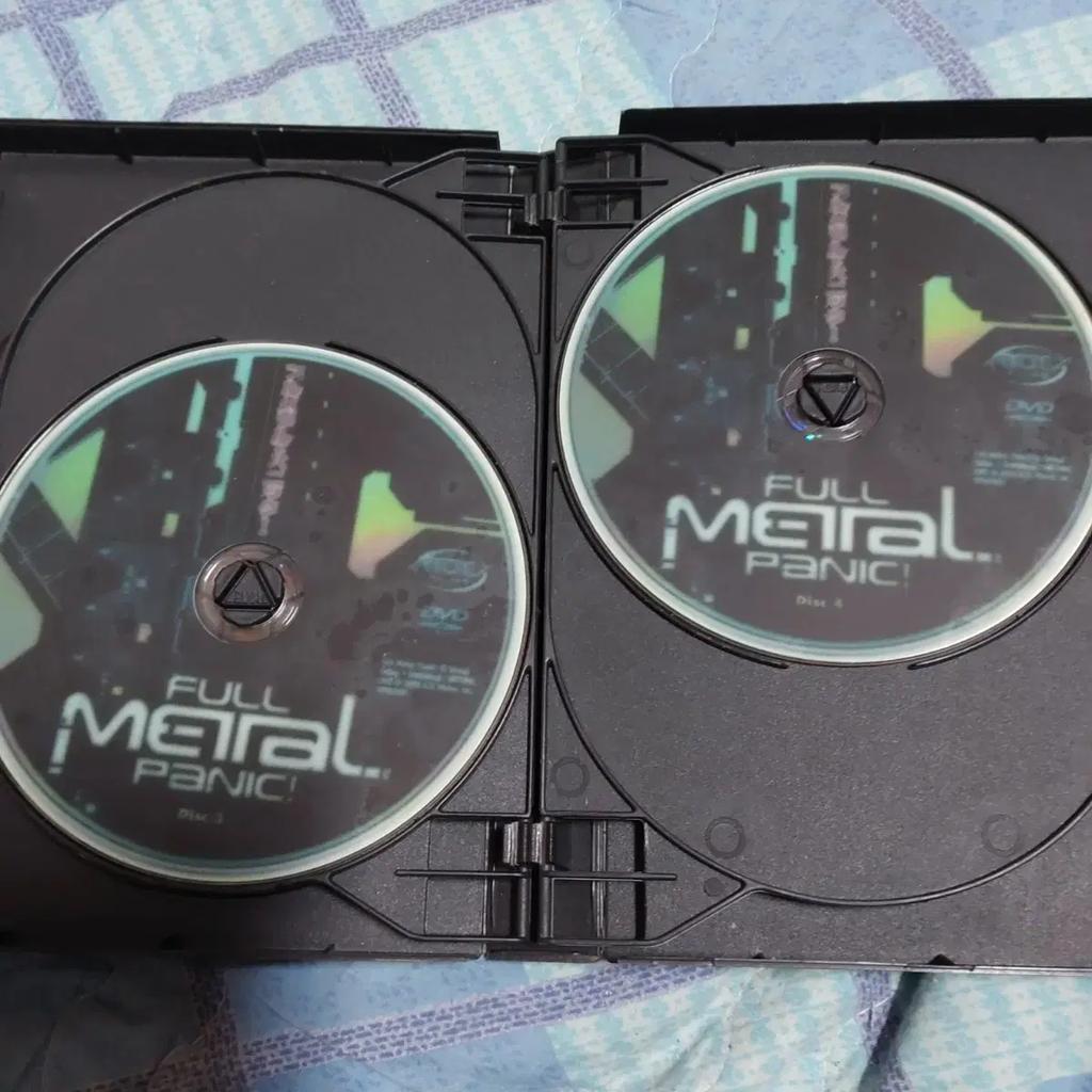 (1-6диск) Попередні японські манґи. Повністю металева паніка! DVD Місія 01