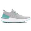 Under Armour HOVR Phantom Golf Distant Grey Radial Turquoise Damen Sneaker 3027090-101