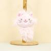 Adorable Plush Cat Keychain Cute Cartoon Kitty Bag Pendant For Girls And Weddings