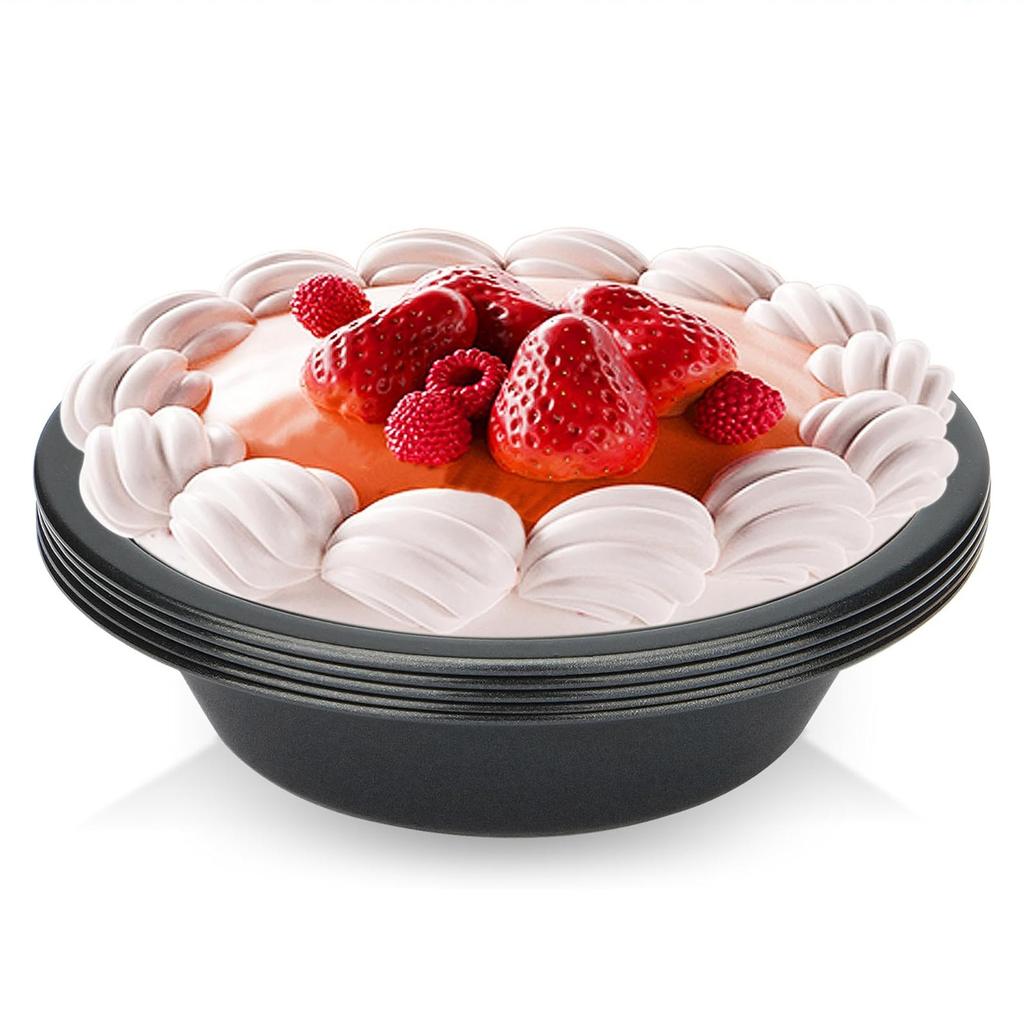 Nonstick Cake Pan 5 Inch Pie Pan Carbon Steel Baking Mold Dessert Cake Tin 11cm