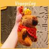 Cute Capybara Plush Keychain Couple Backpack Pendant Cartoon Gift Wholesale