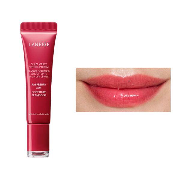 LANEIGE Glaze Craze Tinted Lip Serum 0.42oz(12g) 8 Tpyes Complete Collection