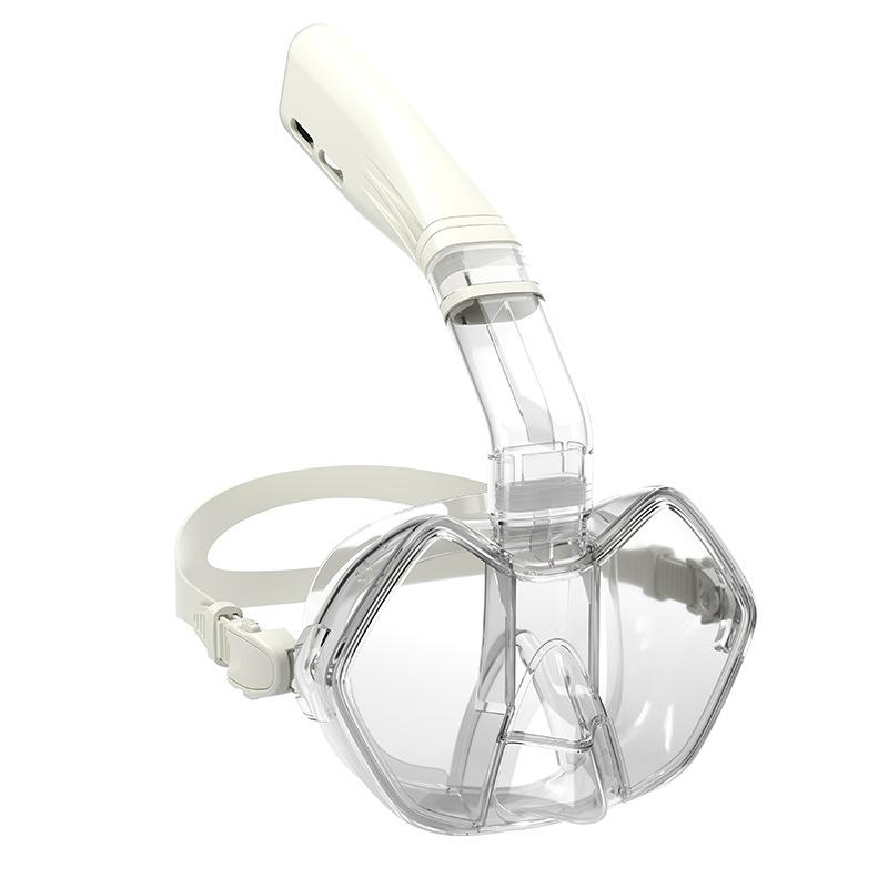 Waterproof Anti-Fog Full Dry Diving and Snorkeling Mask for Adults and Children