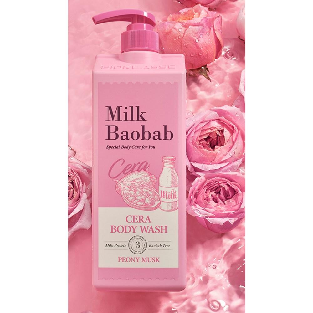 Milk Baobab Cera Body Wash Peony Musk, 1.2L, 1 Unit