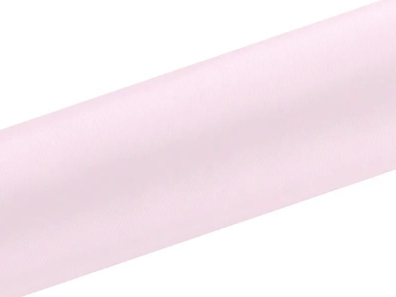 Satyna Gładka Bieżnik Dekoracja Różowa 0 16 X 9M