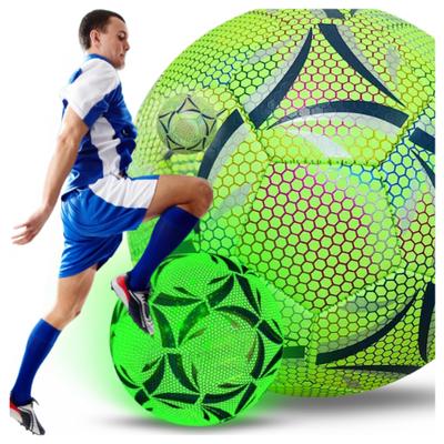 Reflective Football for Feet, Fluorescent, Glow In the Dark, Solid