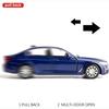 1:36 Scale Diecasting M550i autómodell ötvözött játékautó, visszahúzható járművek játékautó kisgyermekeknek gyerekeknek fiúknak lányoknak ajándék kék