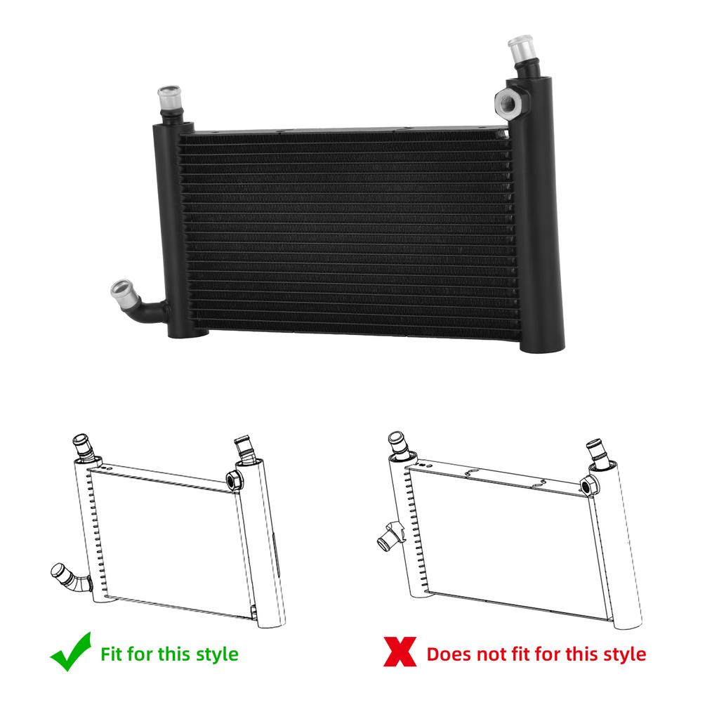 Motorcycle Aluminum Radiator Cooler Cooling Fit For Harley CVO Street Road Glide 2023-2024