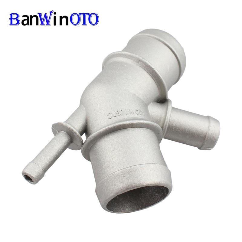 4PCS Aluminium alloy 1.8T Engine Cooling Coolant Hose Connector Supercharger Pipe For Jetta Golf MK4 Bettle A3 S3 TT Seat Ibiza