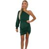 AX Paris Womens/Ladies Ruched Side One Sleeve Mini Dress