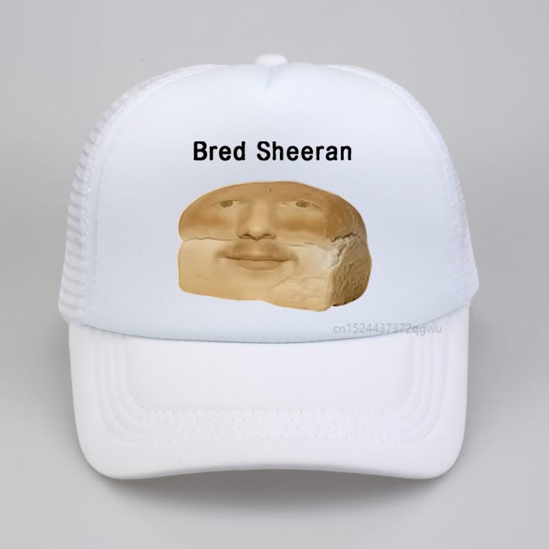 Funny Ed Sheeran Meme Print baseball caps Unisex Women Humor Creativity hat Outdoor adjustable Mesh breathable Trucker hats