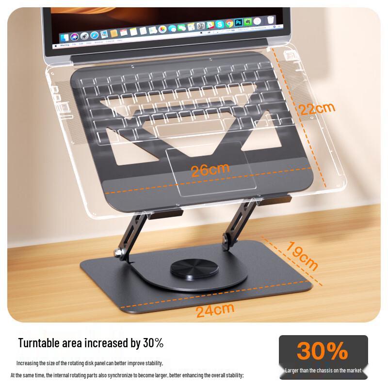 Ollymurs Carbon Steel Laptop Stand