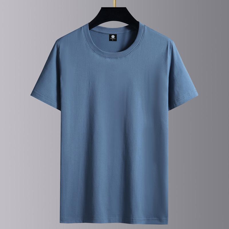 Lässiges Herren-T-Shirt mit Rundhalsausschnitt und kurzen Ärmeln – leicht, einfarbig, trendig und vielseitig für den Sommer