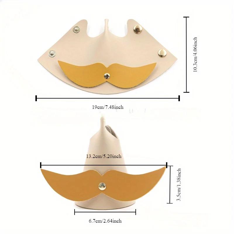 Creative Big Beard Style Eyeglass Holder  Home Office Desktop Ornament  Fun Decorative Display Stand