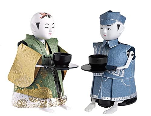 Gakken Adult Science Magazine BEST SELECTION 04 Karakuri Robot Mini Tea Serving Doll Q750785