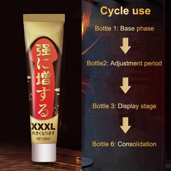 30ml Massage Cream Big Dick Fast Growth Sex Toy Men Penis Enlargement Cream Adult Products