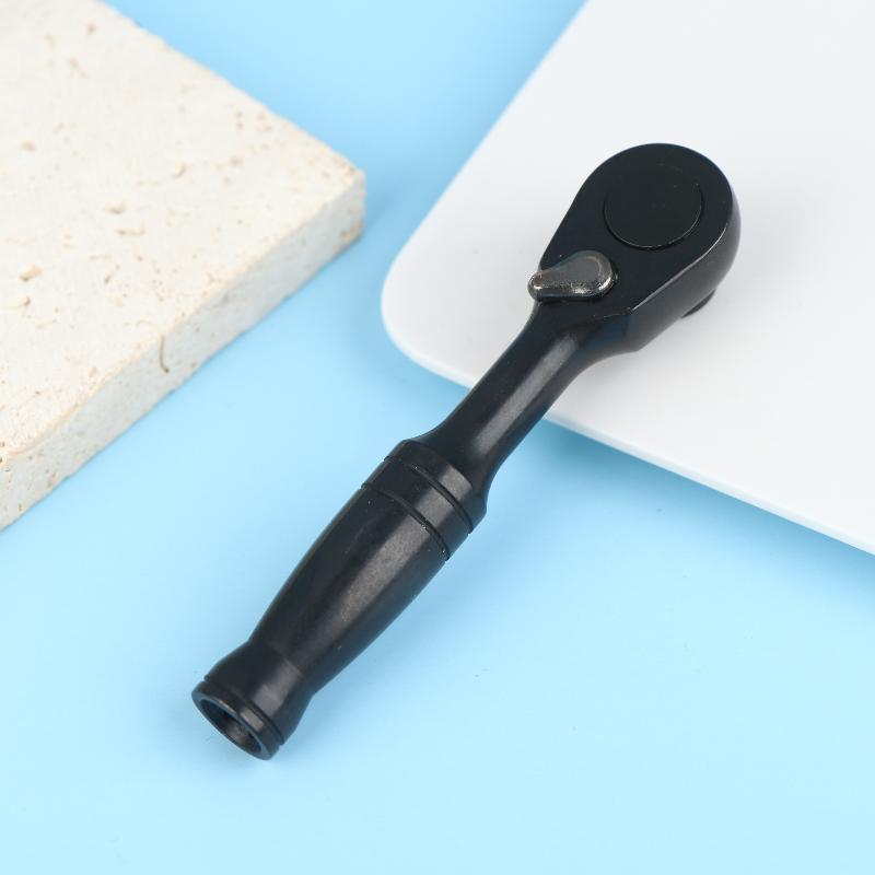 72-Tooth Anticorrosion Bidirectional Wrench 1/4 Inch Mini Ratchet Wrench Magnetic Reversible Ratchet Wrench Household Tool