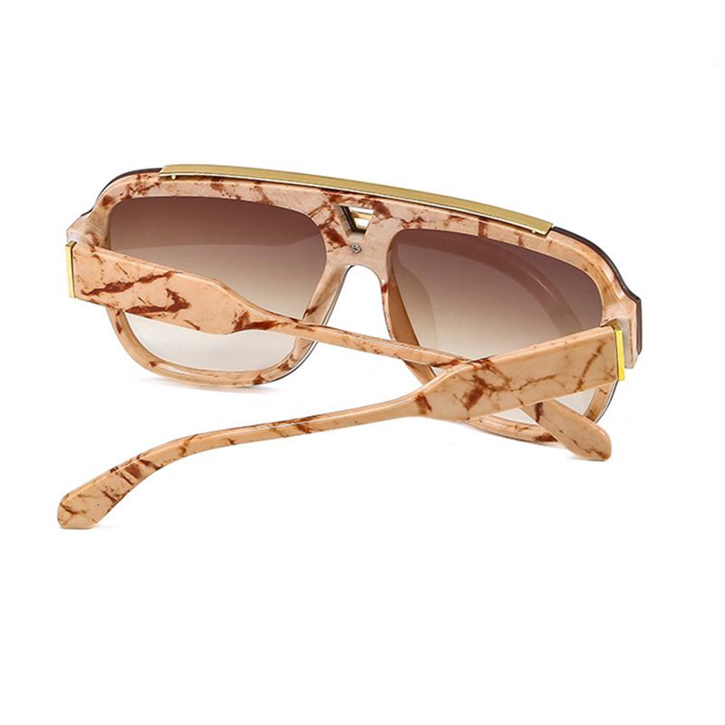 Fashion Vintage Big Frame Square Sunglasses Women Men  Luxury Brand Designer Popular Travel Sun Glasses Female Shades Uv400