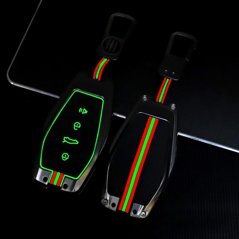 Zinc Alloy Car Key Case Cover Protective Shell Fob for Geely Okavango Coolray Atlas Monjaro Tugella Emgrand GT S Proton X50 X70